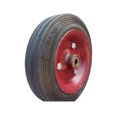 Колесо на візок 200 мм під вісь 12 мм гусматік