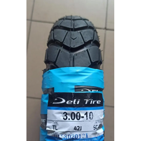 Покришка 3.00-10 на скутер SC-101 Індонезія безкамерка