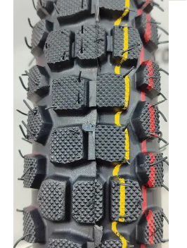 Мотошина 2.50-17 з камерою SC-TYRE шипована до мотоцикла Альфа Дельта