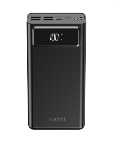 Повербанк 40000mAh HAVIT PB56 PD18W+QC3.0 Black 