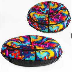 Надувні Санки -Тюбінг "Абстракція" розмір 1.2м