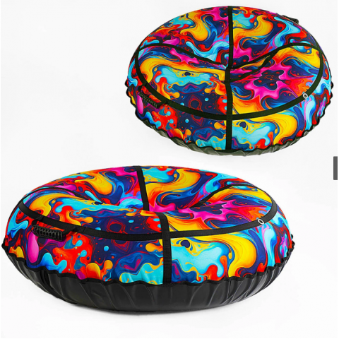 Надувні Санки -Тюбінг "Абстракція" розмір 1.2м
