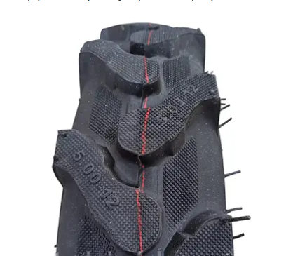 Покришка на мотоблок 5.00-12 з камерою 10 PR фірми Hiquality ялинка