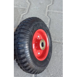 Колесо гусматік 2.50-4 до тачки лите під вісь 17 мм