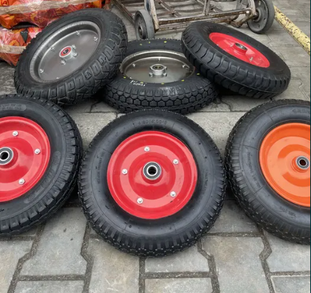 Колесо в зборі 4.80/4.00-8 до садової та будівельної тачки фірми ВС 8 PR Польща