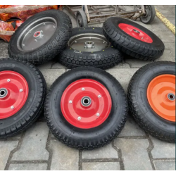 Колесо в зборі 3.50-10 на будівельну тачку причеп
