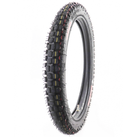 Мотошина 2.50-17 з камерою SC-TYRE шипована до мотоцикла Альфа Дельта