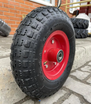 Колесо в зборі 4.00-6 Тайвань 8PR під вісь 20 мм для тачки