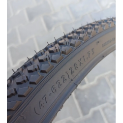 Велошина 28*1.75 (47-622) шипована на звичайний велосипед