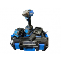 Акумуляторний безщітковий гайковерт ZEGOR SDAX-21BL-500 (+ 2 акб 4 А·год)