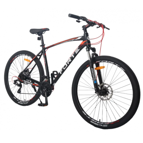Спортивний Велосипед 27,5 Forte Titan МТВ 17" чорно-оранжевий