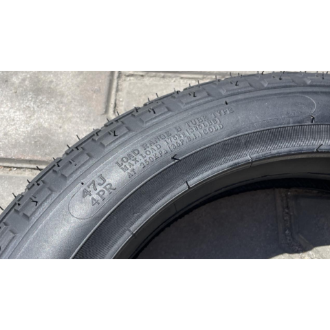 Покришка 3.00-12 (80/90-12) з камерою 4PR до скутера/тачки/причепа