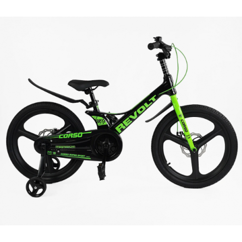 Велосипед дитячий 20" дюймів Corso REVOLT магнієва рама