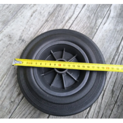 Колесо 200 мм до бетономішалки пластмасове під вісь 25 мм