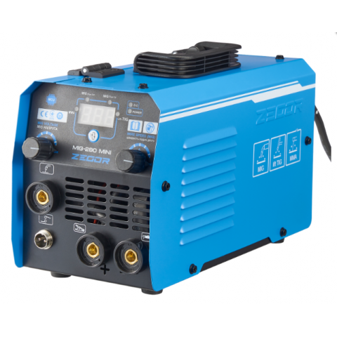 Зварювальний інвертор ZEGOR MIG-290 MINI(TIG)