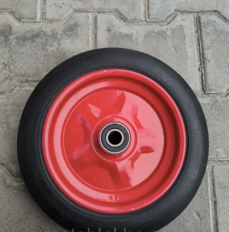 Колесо в зборі Лите 300 мм вісь 20 мм до тачки безкамерне гусматік