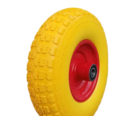 Колесо в зборі 4.00-6 до тачки ВС Польща з пінополіуретану під вісь 20 мм