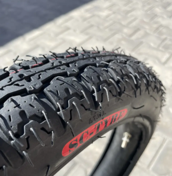 Шина з камерою 2.75-17 трасова 6 PR для мотоцикла Альфа Дельта