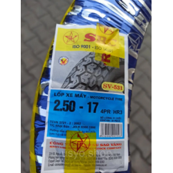Резина 2.50-17 SRC В'єтнам на мотоцикл Альфа Дельта