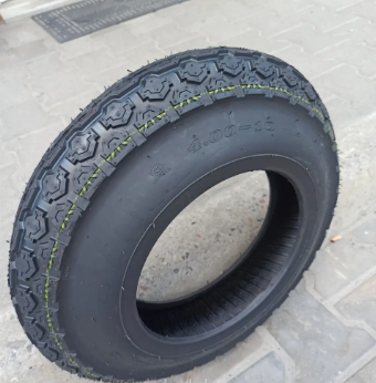 Шина з камерою 4.00-10 до будівельної тачки 6 PR 290 кг