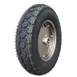 Колесо в зборі 4.00-10 до будівельної тачки Compass під вісь 17 мм та 20 мм