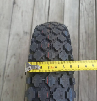 Колесо в зборі 4.10/3.50-6 Deli Tire Індонезія під вісь 20 мм до тачки