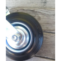 Колесо поворотне з гальмом 125 мм на мобільні стенди перевізне обладнання