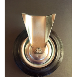 Колесо промислове глухе 200 мм для мусорного баку