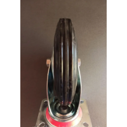 Колесо поворотне 200 мм для мусорного баку