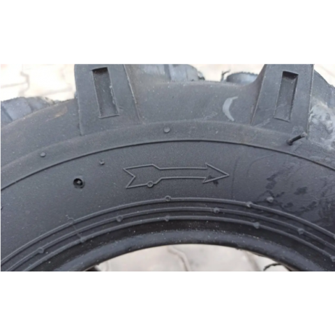 Покришка на мотоблок 5.00-12 з камерою 10 PR фірми Hiquality ялинка