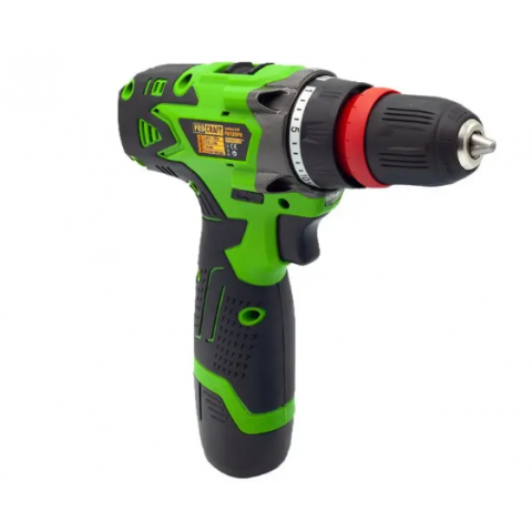 Шуруповерт Procraft Industrial PA-12DFR в кейсі з 2 акумуляторами