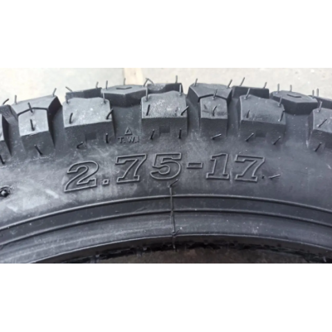 Покришка 2.75-17 до мотоцикла Альфа Дельта SRC-548 В`єтнам шипована