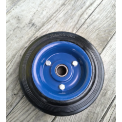 Колесо в зборі 125 мм до кравчучки під вісь 10 мм