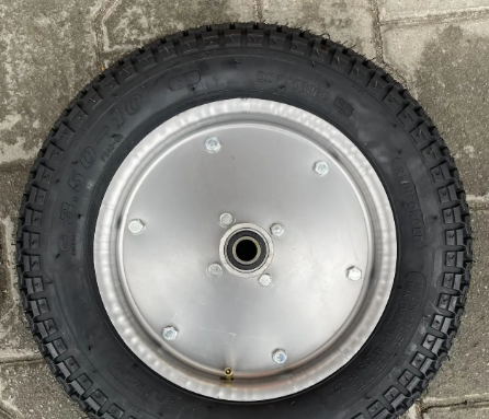 Колесо в зборі 3.50-10 до тачки під 17/20мм вісь Compass 224 кг