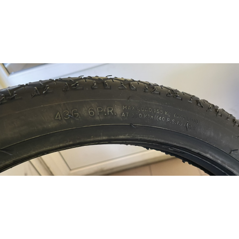 Резина 2.50-17 з камерою Тайвань 6 PR SС-TYRE на мотоцикл 
