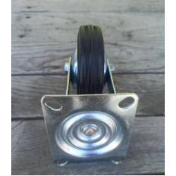 Колесо поворотне 75 мм з гальмом на мобільні стенди перевізне обладнання