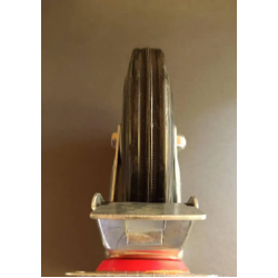 Колесо поворотне 200 мм з гальмом до мусорного бака