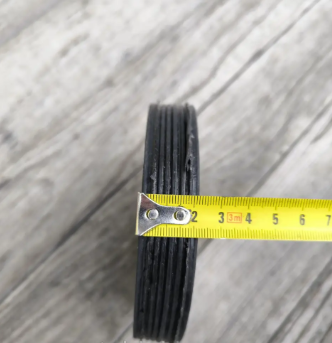 Колесо 120/8 на кравчучку під вісь на 8 мм