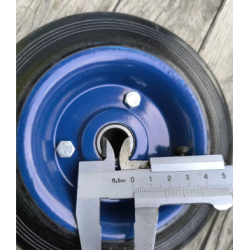 Колесо в зборі 160 під вісь17 мм