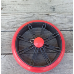 Колесо 160/8 до кравчучки + защолка під вісь 8 мм 