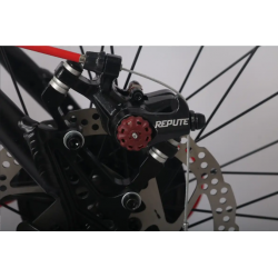 Спортивний Велосипед 27,5 Forte Titan МТВ 17" чорно-оранжевий