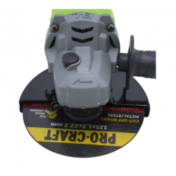 Акумуляторна болгарка Procraft PWA125 з 1 акб 4Аг та ЗП