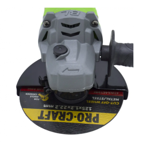 Акумуляторна болгарка Procraft PWA125 з 1 акб 4Аг та ЗП