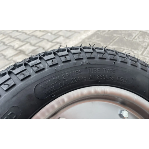 Колесо в зборі 3.50-10 до тачки під 17/20мм вісь Compass 224 кг