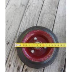 Колесо 160 мм на кравчучку візок під вісь 12 мм гусматік