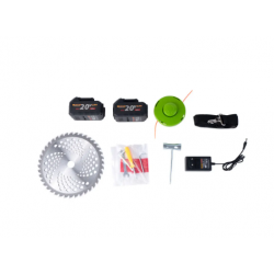 Акумуляторний триммер Procraft ATA40 (2 АКБ та ЗП)