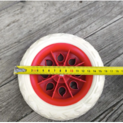 Колесо 160/30- 8 на кравчучку 160 висота під вісь 8 мм