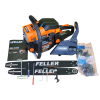 Бензопила ланцюгова Feller ESC-4100 2Т 2 шини + 2 ланцюги 