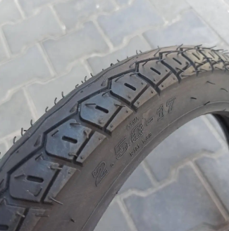Шина 2.50-17 з камерою 6 PR до мотоцикла Альфа Дельта трасова