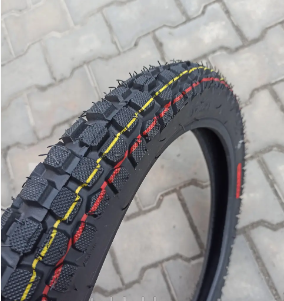 Мотошина 2.50-17 з камерою SC-TYRE шипована до мотоцикла Альфа Дельта